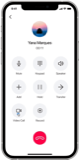 audio call to video call
