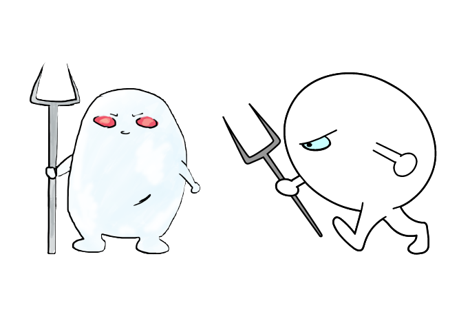 White blood cell enemy character design
